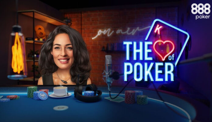 888poker - The heart of Poker - Kara Scott