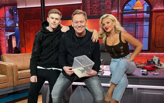 Adrian Kozakiewicz, Jens Knossalla und Evelyn Burdecki