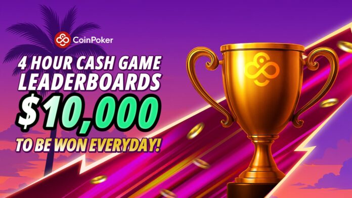 CoinPoker 4 Hour Cash Game Leaderboard - quer CoinPoker 4 Hour Cash Game Leaderboard