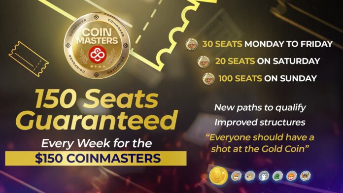 CoinPoker CoinMasters Satellites CoinPoker CoinMasters Satellites
