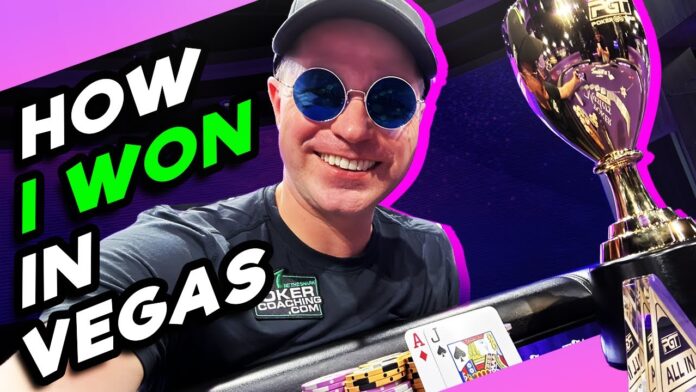 CoinPoker Jonathan Little PokerCoaching - Poker Masters Event 4 Victory