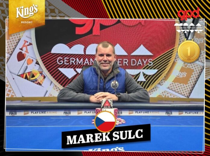 GPD German Poker Days Main Event - Marke Sulc - CROP