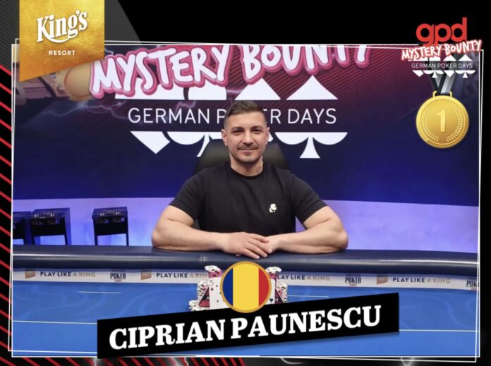 German Poker Days Mystery Bounty Edition: Ciprian Paunescu