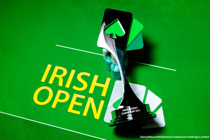 Irish Poker Open 2025 Main Event Trophy