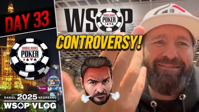 Misread Daniel Negreanu DNeg WSOP Vlog Day 33 DNegsPoker Daniel Negreanu WSOP Vlog DNeg DNegspoker - Misread Controversy