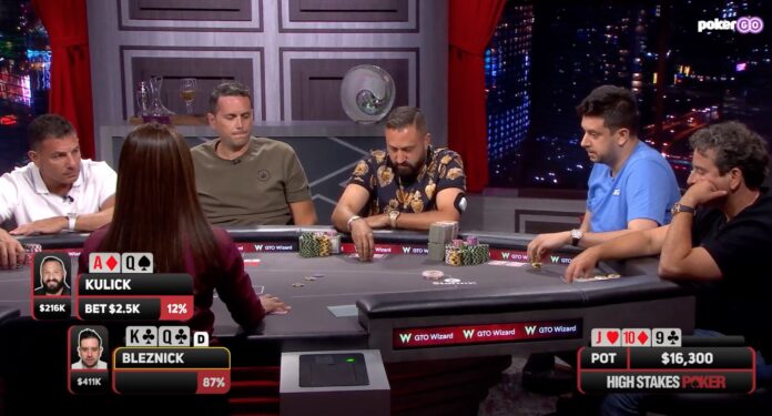PokerGO High Stakes Poker S14 E 1 - Bleznick vs Kulick