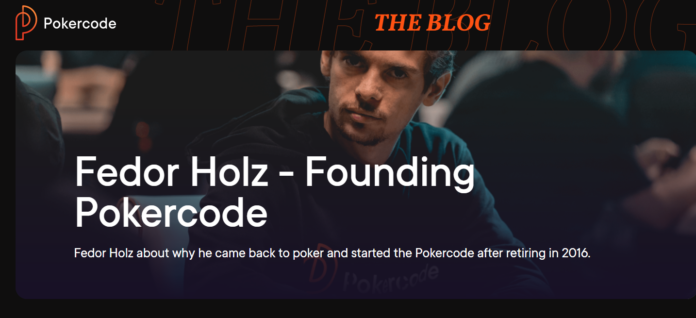 Pokercode BLOG
