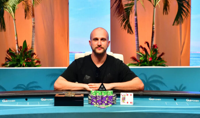 Winner main event Stanislav Zegal