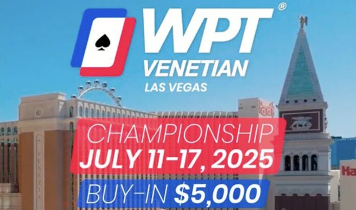 WPT Venetian Las Vegas Championship 2025 - The Venetian Poker Room