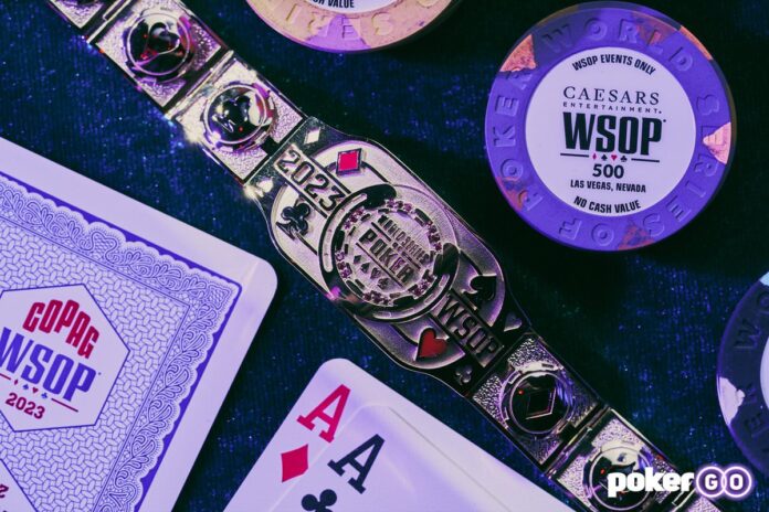 WSOP Bracelet 2023 b
