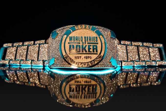 WSOP Main Event Bracelet 2025