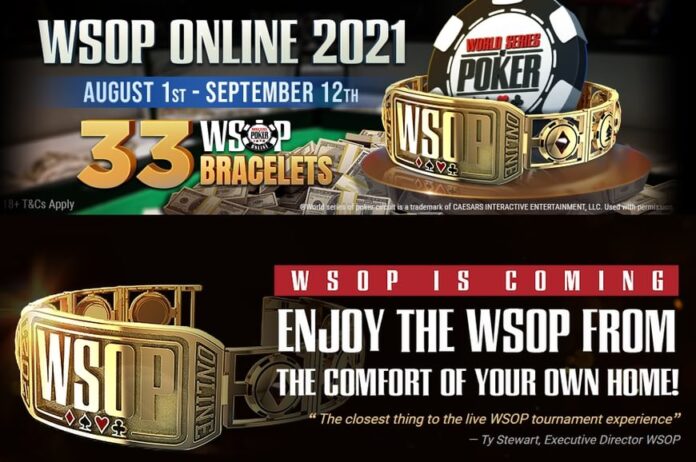 WSOP Online 2021