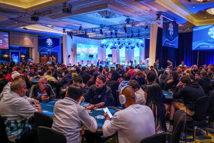 WSOP Paradise Tournament Room
