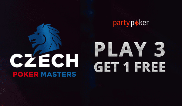 partypoker Promo Kings Resort Czech Poker Masters 3 one free