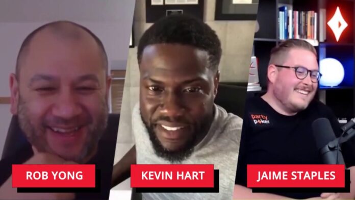 partypoker Vlog Jamie Staples Kevin Hart Rob Yong YouTube