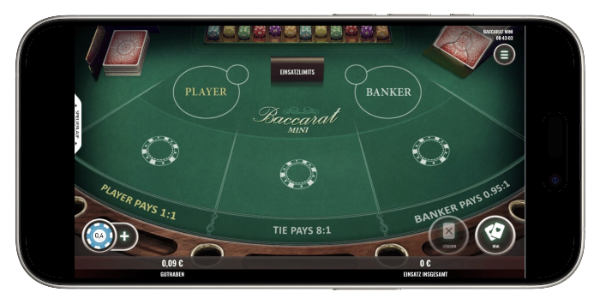 Baccarat Mini Game