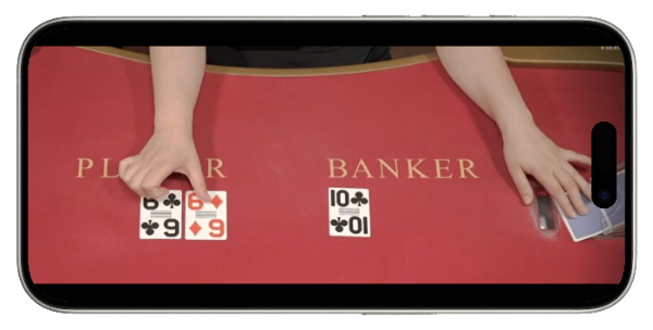 Baccarat im Live Casino