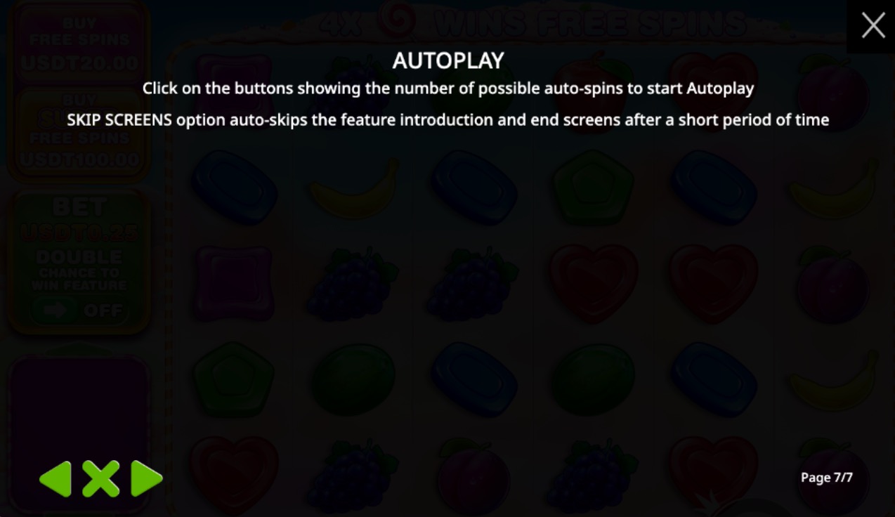 CoinPoker Casino - Sweet Bonanza Game Rules
