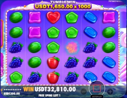CoinPoker Casino - Sweet Bonanza $1.650.000 Jackpot Spin
