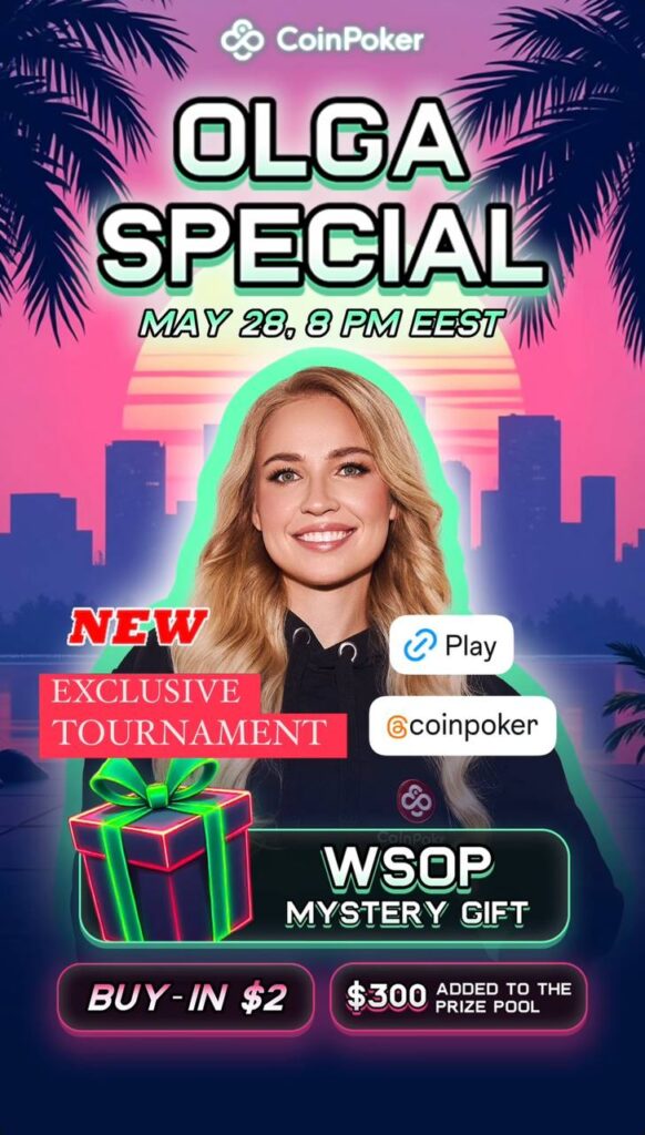 CoinPoker - Olga Special Olga Iermolcheva