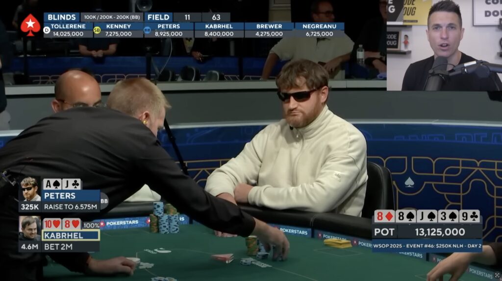 Stonecold auf der Stone Bubble: David Peters geht all-in