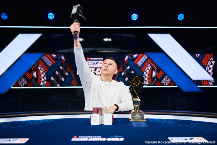 EPT Monte-Carlo Main Event Sieger Aleksandr Shevliakov
