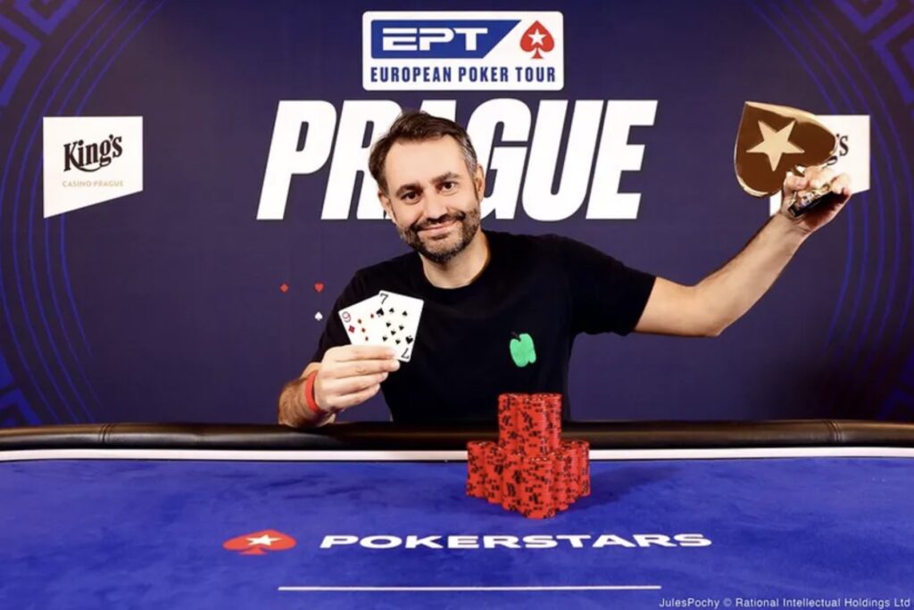 EPT Prague Spin & Go Championship Live Winner Carlos Gurdiel (ESP)