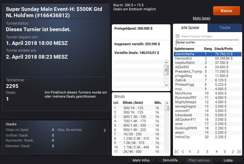 Main Event H