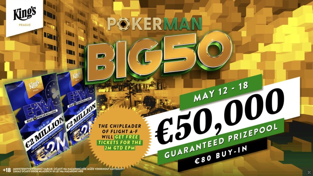 Pokerman BIG50 - Chipleader Bonus
