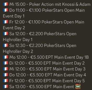 Streamplan GRND on Tour EPT Monte-Carlo