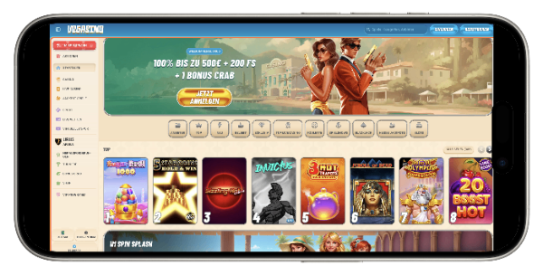 Vegasino - Unbekannte Online Casinos