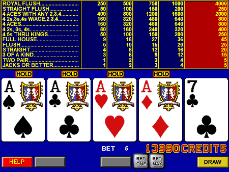 video poker